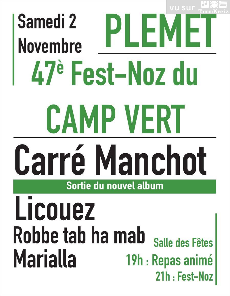 Fest Noz à Plémet