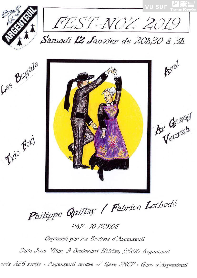 Fest Noz à Argenteuil