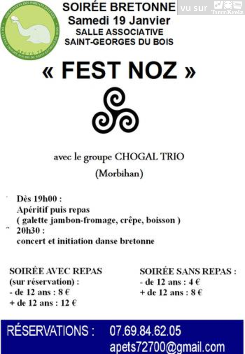 Fest Noz à Saint-Georges-du-bois