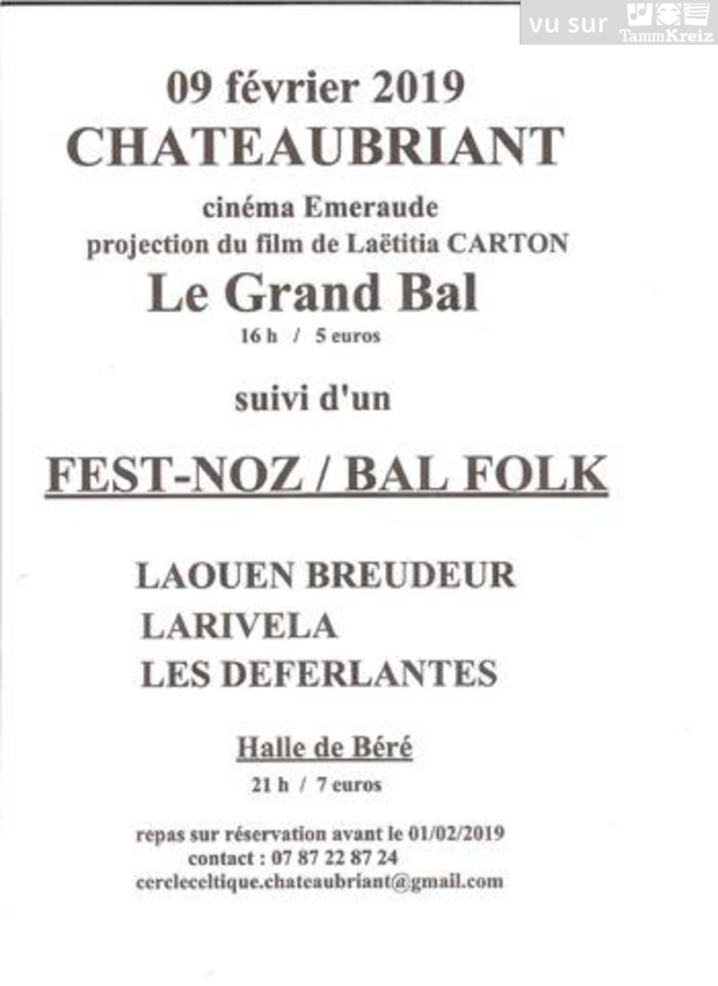 Fest Noz à Châteaubriant