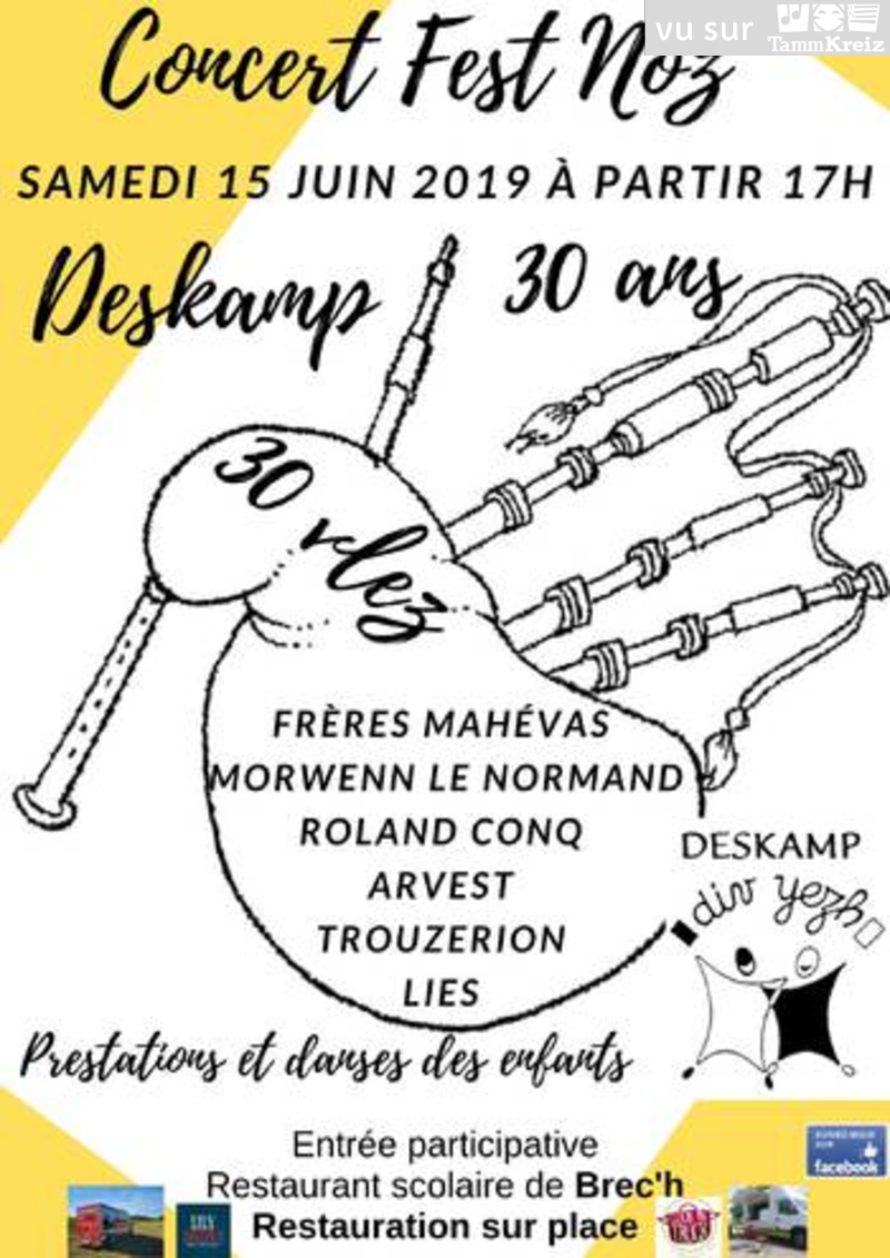 Concert et Fest-Noz à Brech