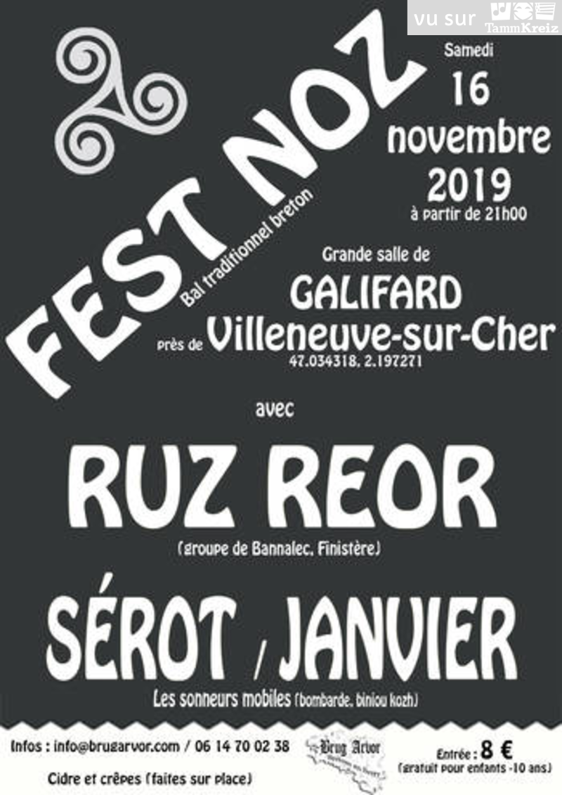Fest Noz à Villeneuve-sur-Cher