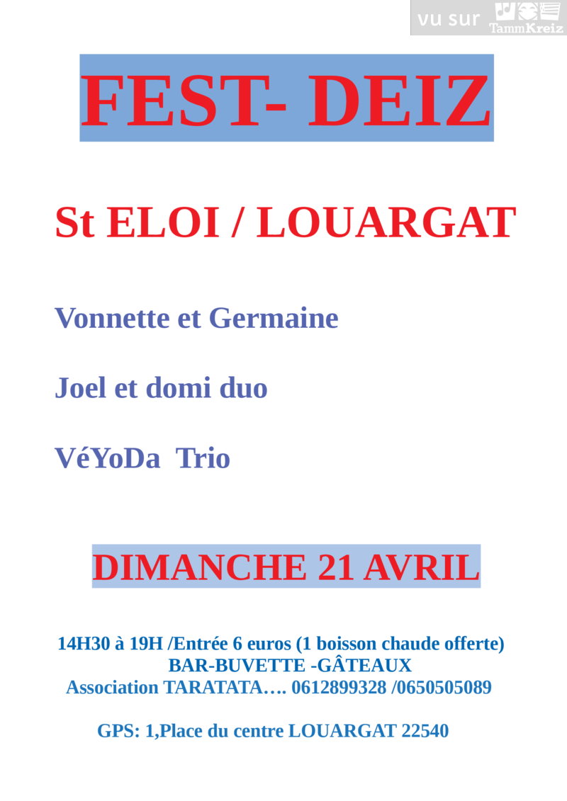 Fest Deiz à Louargat
