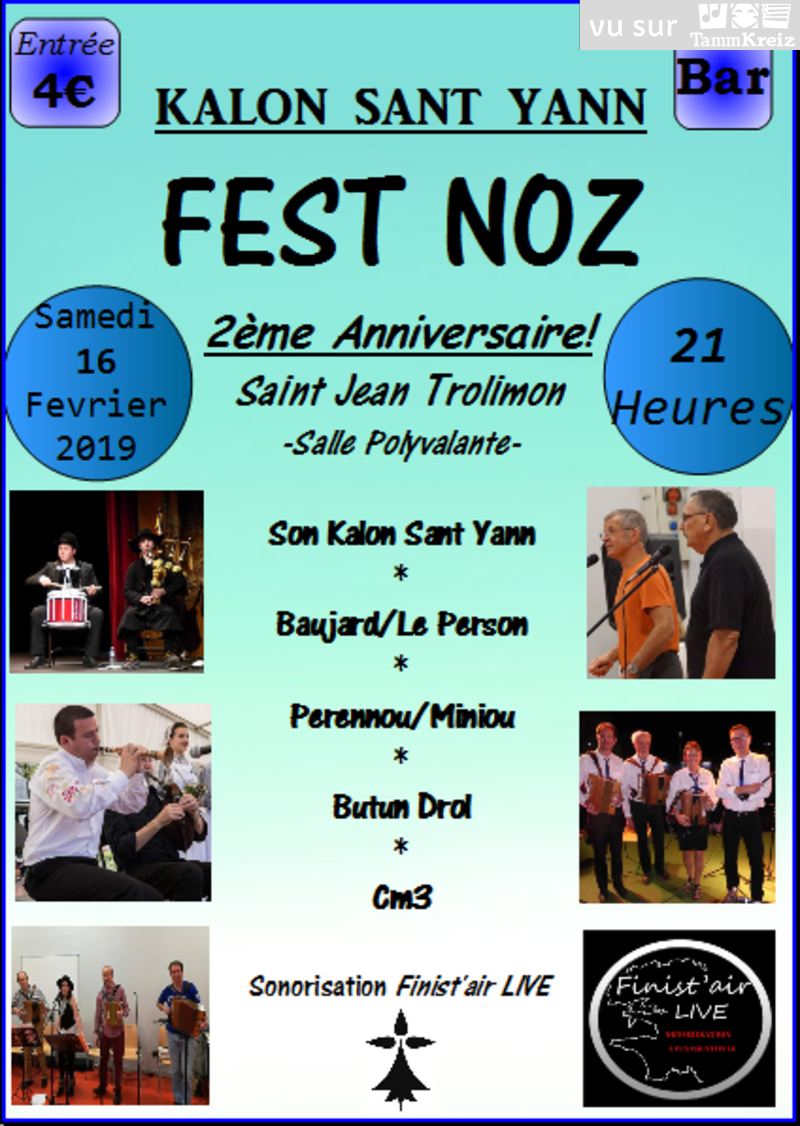Fest Noz à Saint-Jean-Trolimon