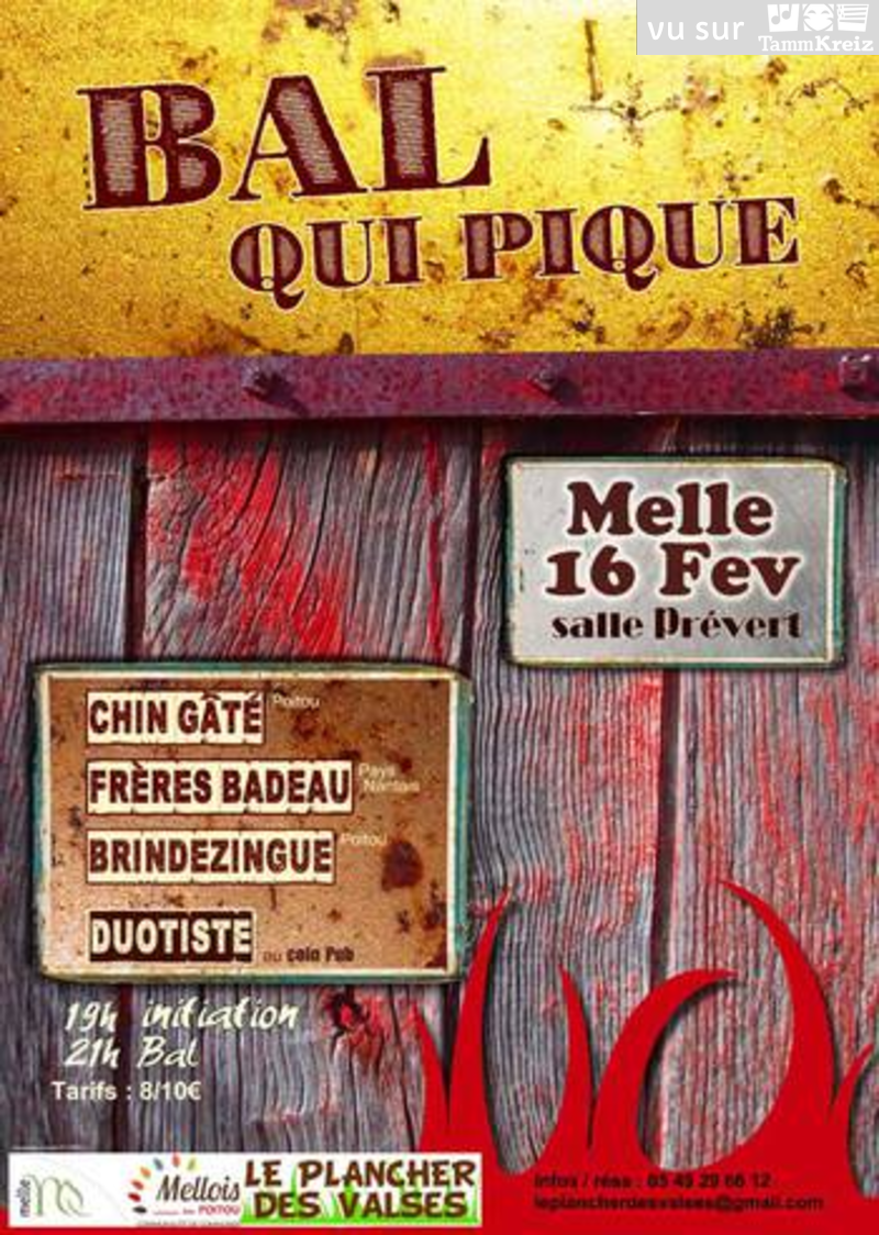 Fest-Noz/Bal folk à Melle