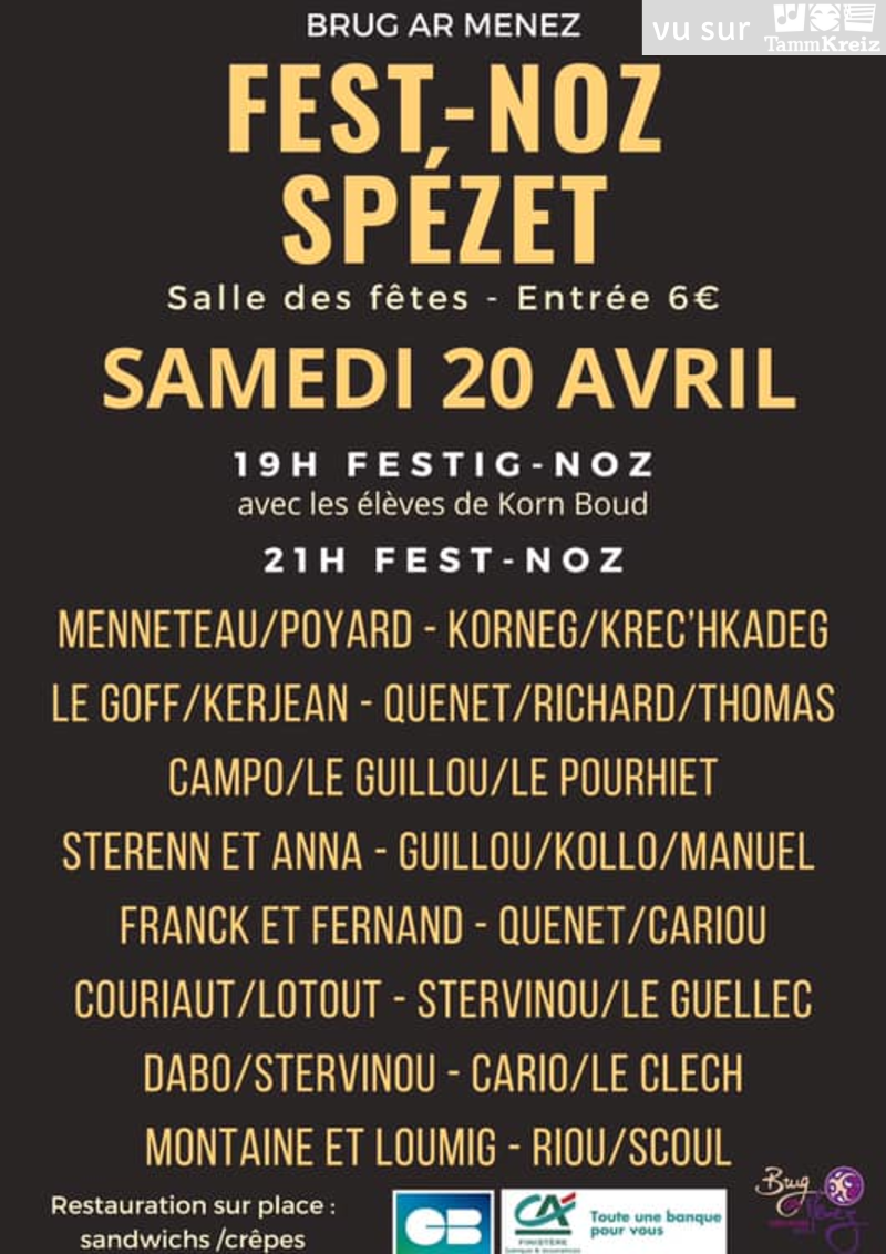 Fest Noz à Spézet