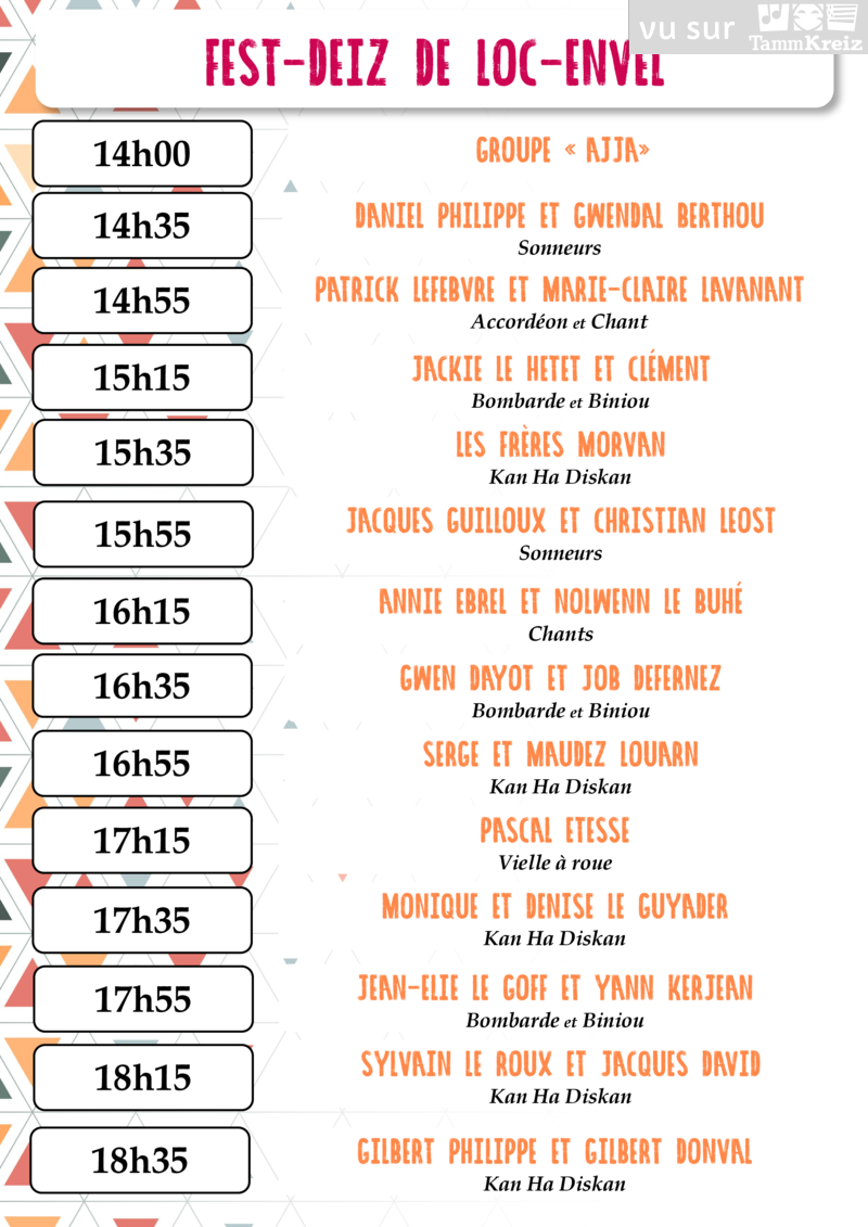 Fest Deiz à Loc-Envel