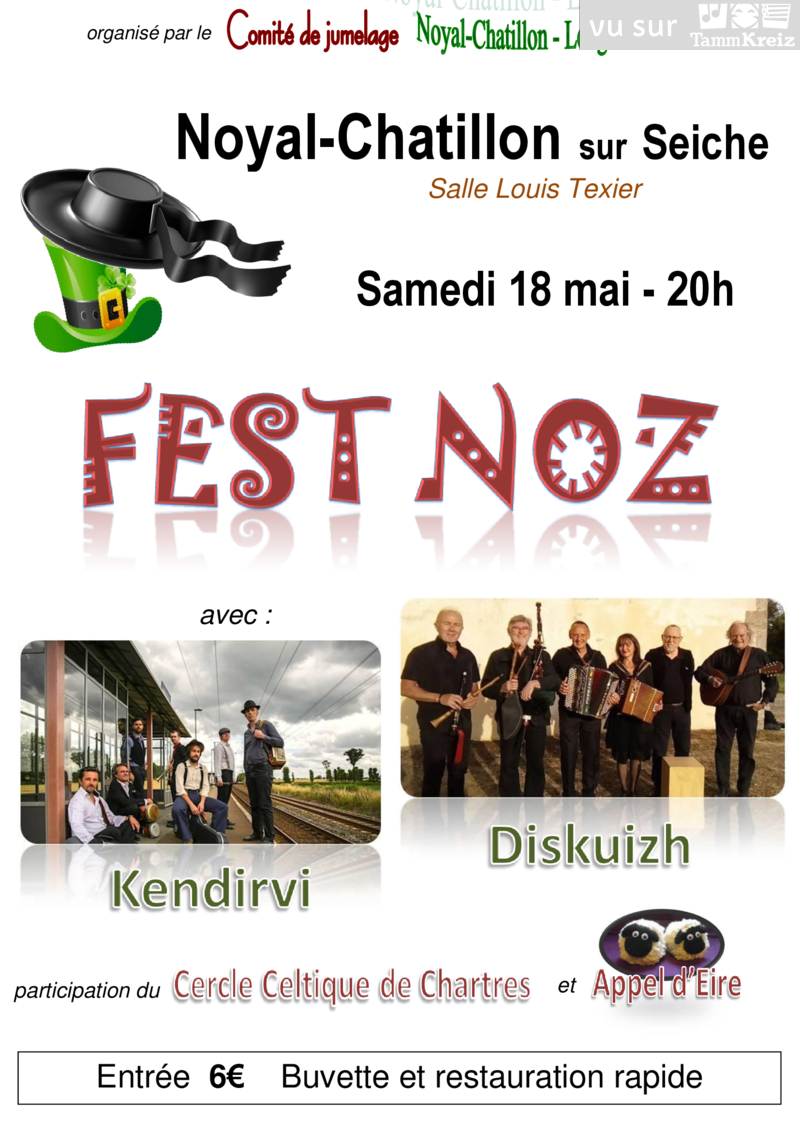 Fest Noz à Noyal-Chatillon-sur-Seiche
