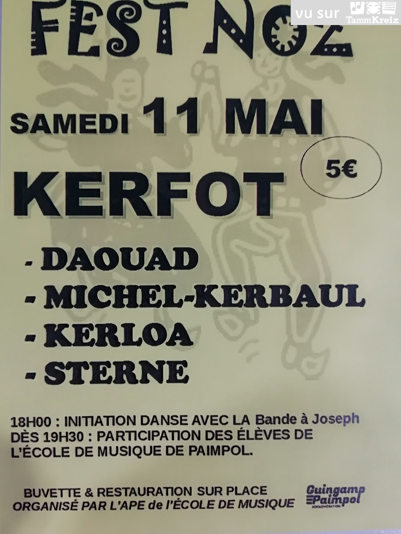 Fest Noz à Kerfot