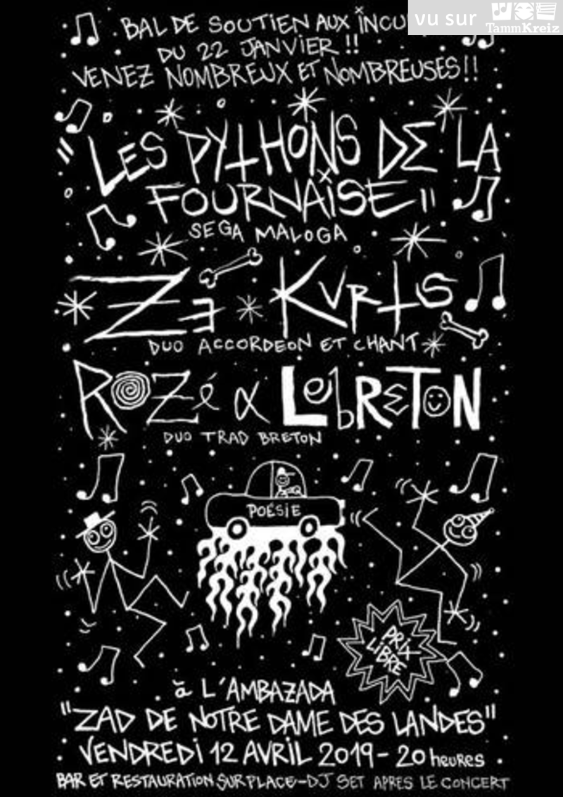 Concert et Fest-Noz à Vigneux-de-Bretagne
