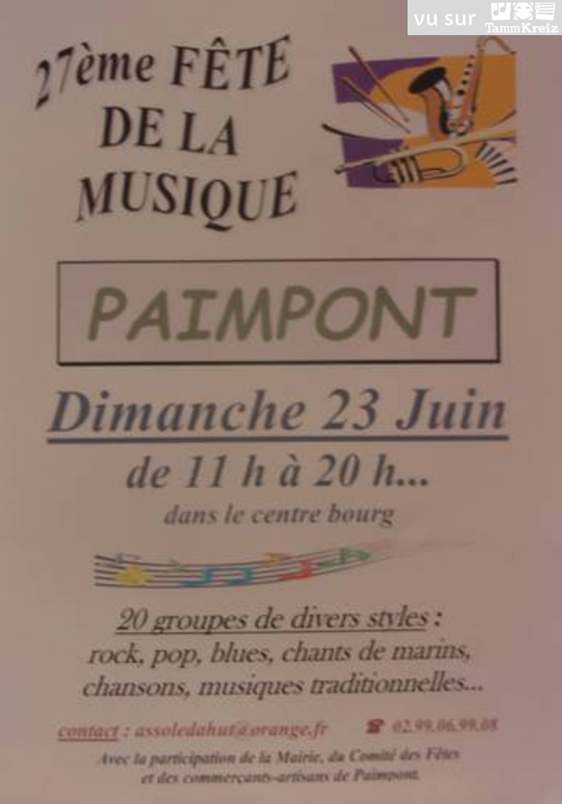 Animation à Paimpont