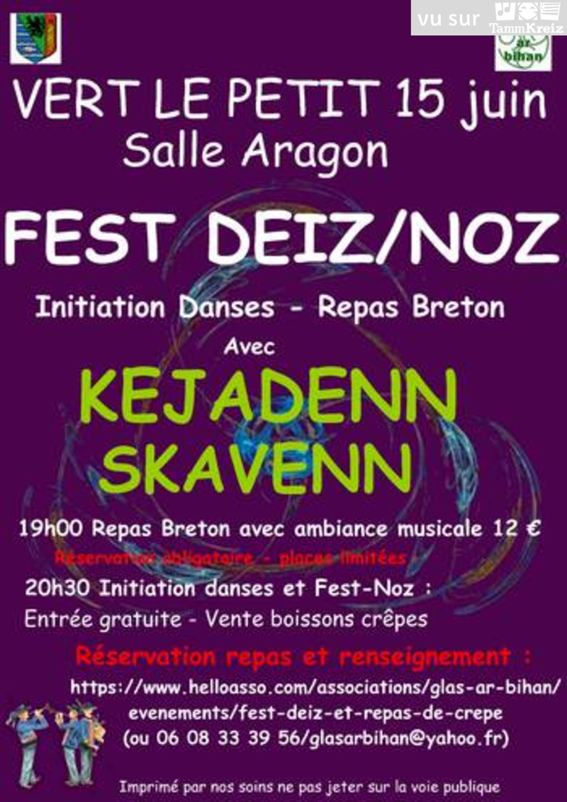 Fest-deiz ha noz à Vert-le-Petit