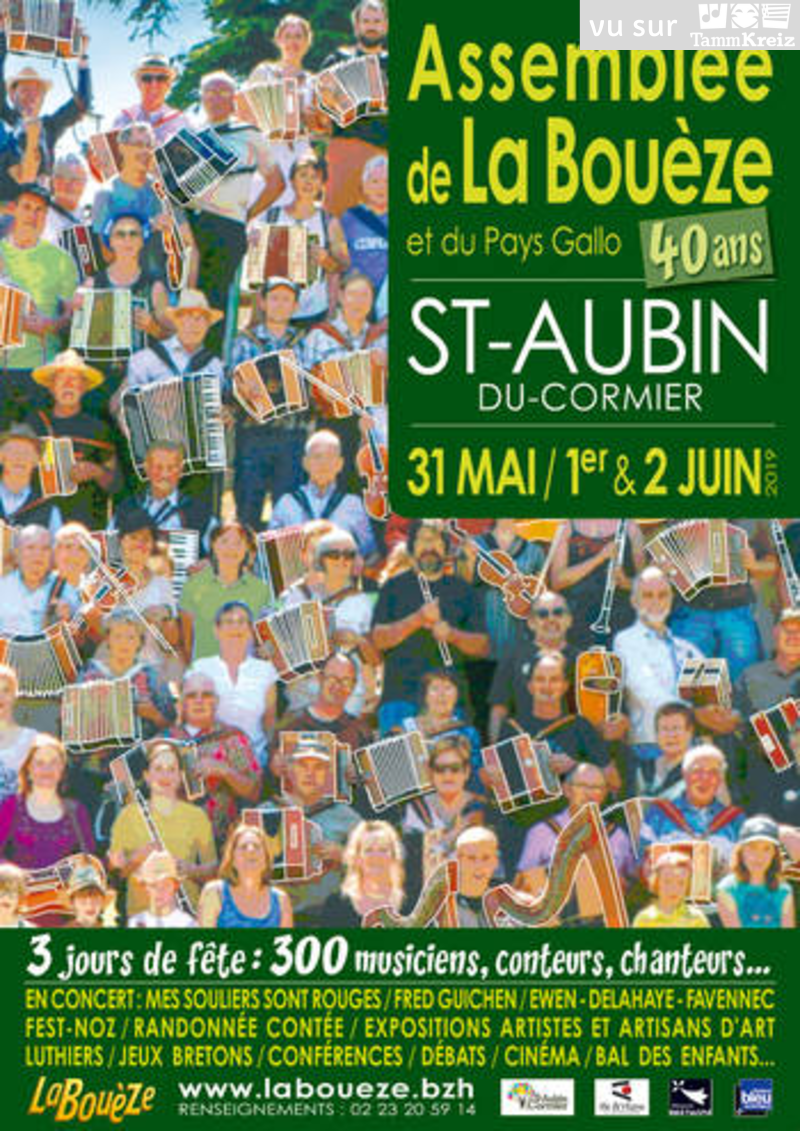 Concert et Fest-Deiz à Saint-Aubin-du-Cormier