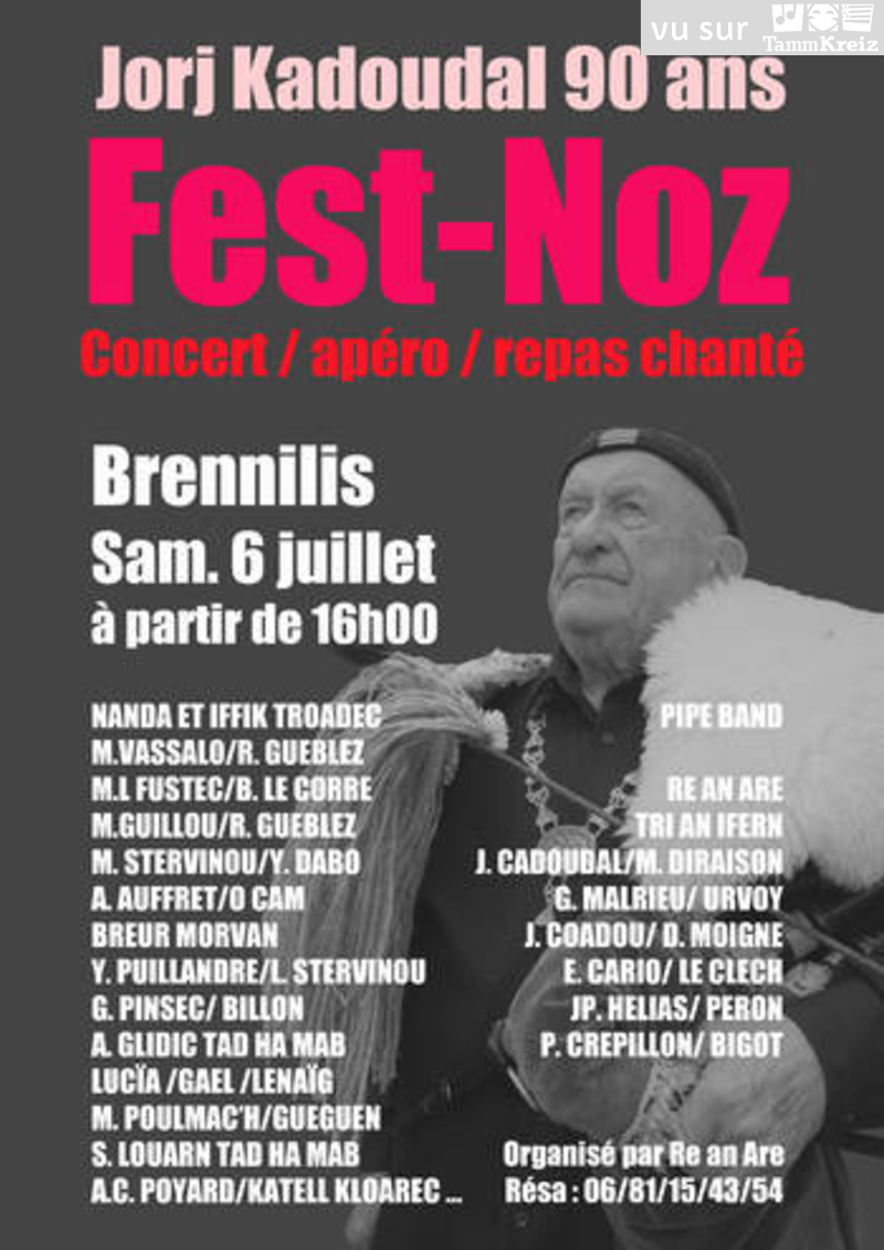 Concert et Fest-Noz à Brennilis