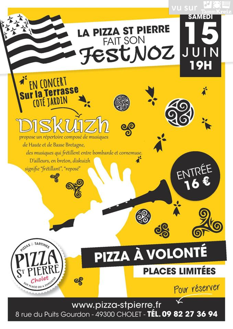 Repas et fest-noz à Chôlet