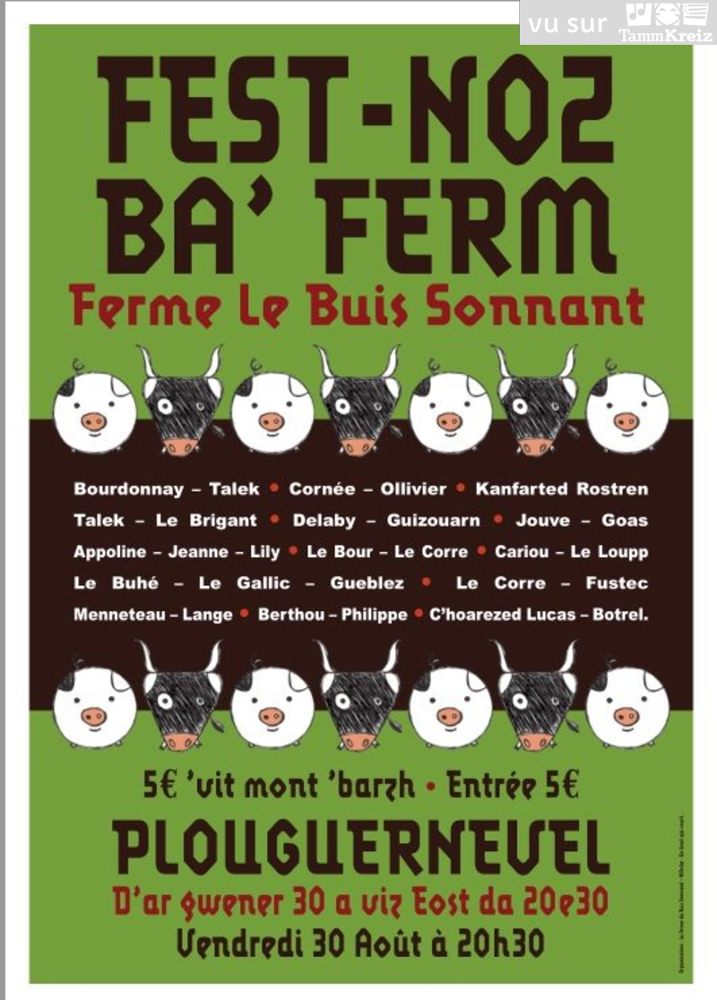 Fest Noz à Plouguernevel