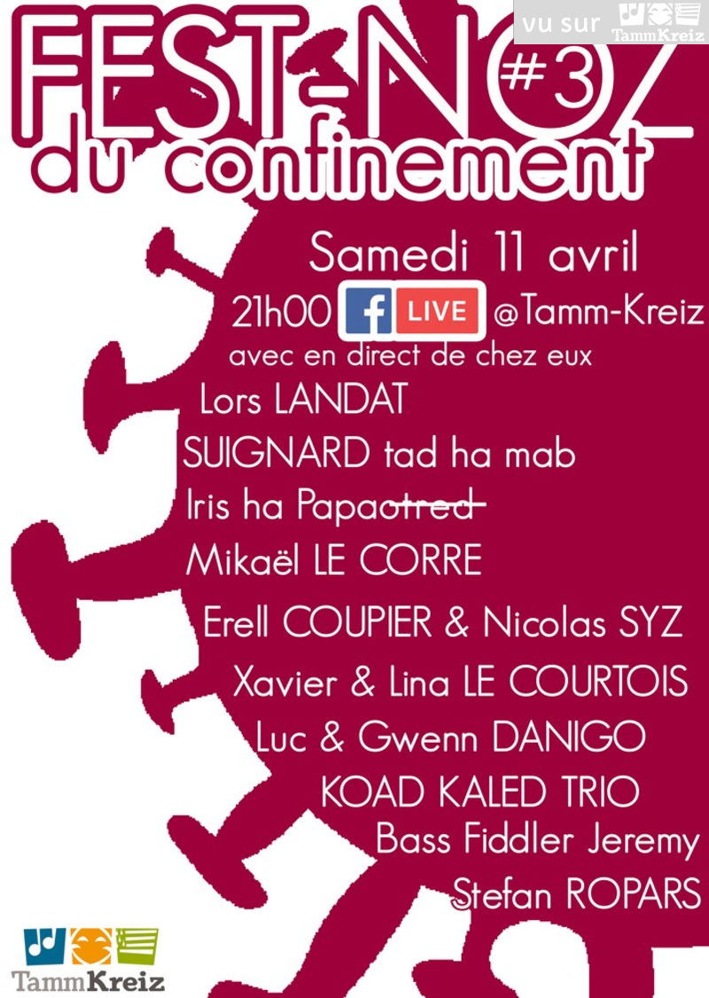 Fest-noz virtuel à La maison