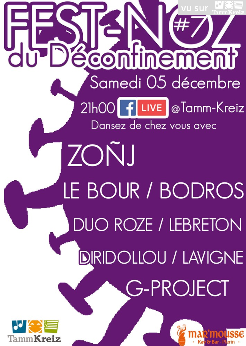 Fest-noz virtuel à La maison