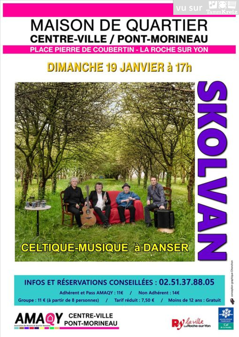 Concert et Fest-Deiz à La Roche-sur-Yon