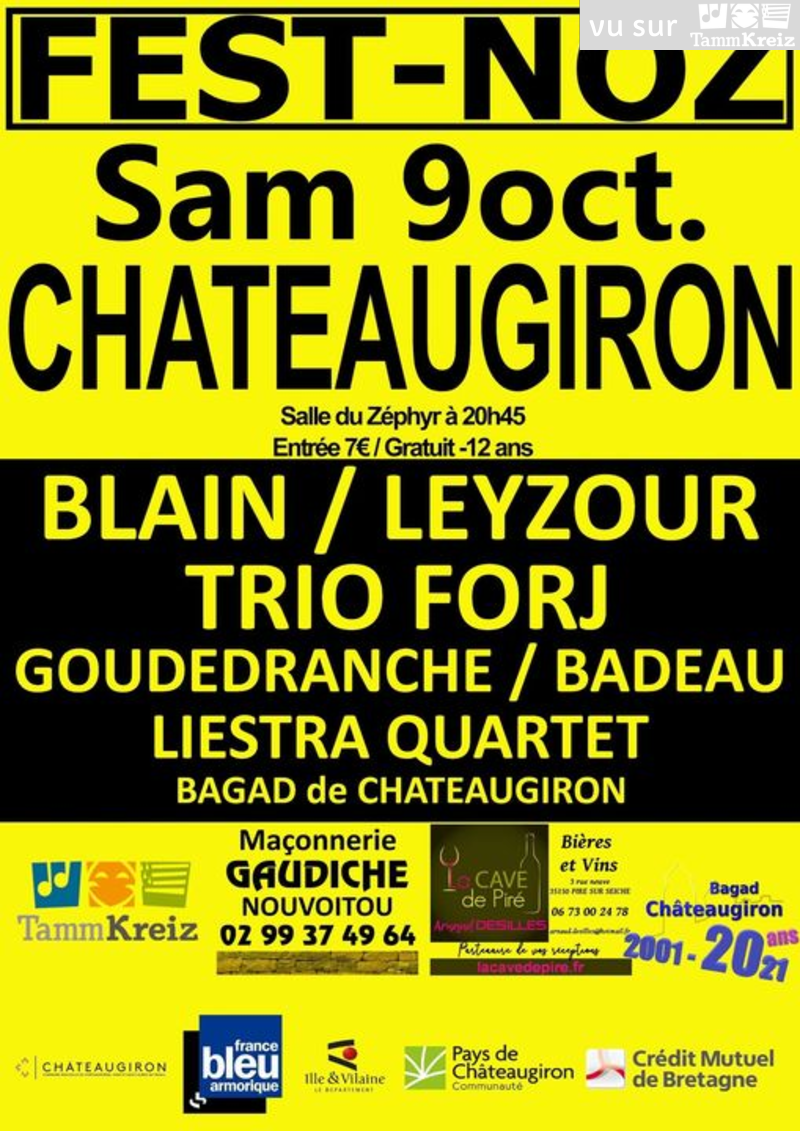 Fest Noz à Chateaugiron
