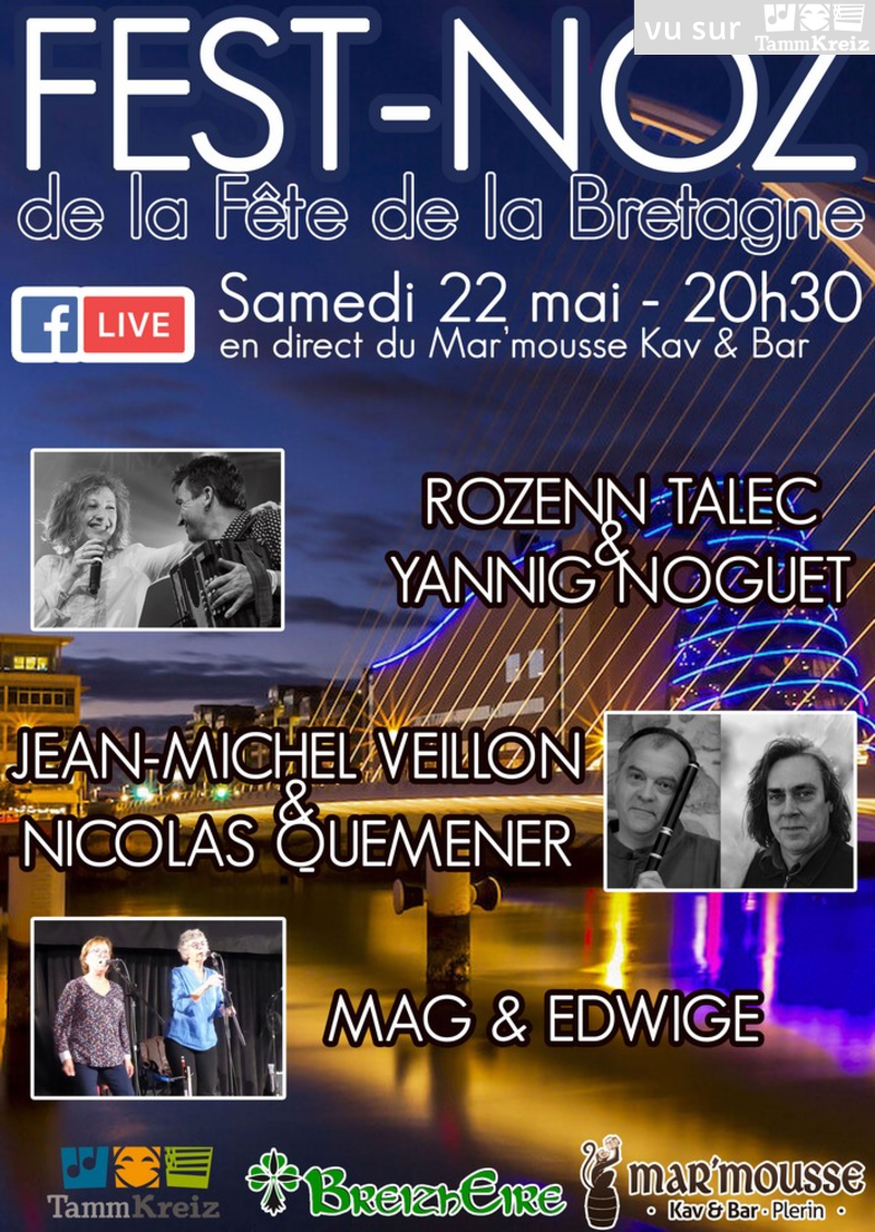 Fest-noz virtuel à La maison