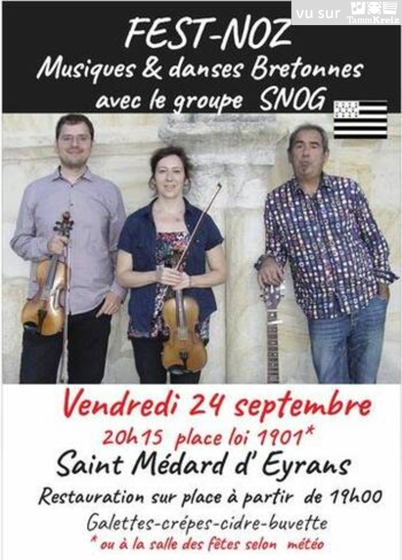 Fest Noz à Saint-Medard-d'Eyrans