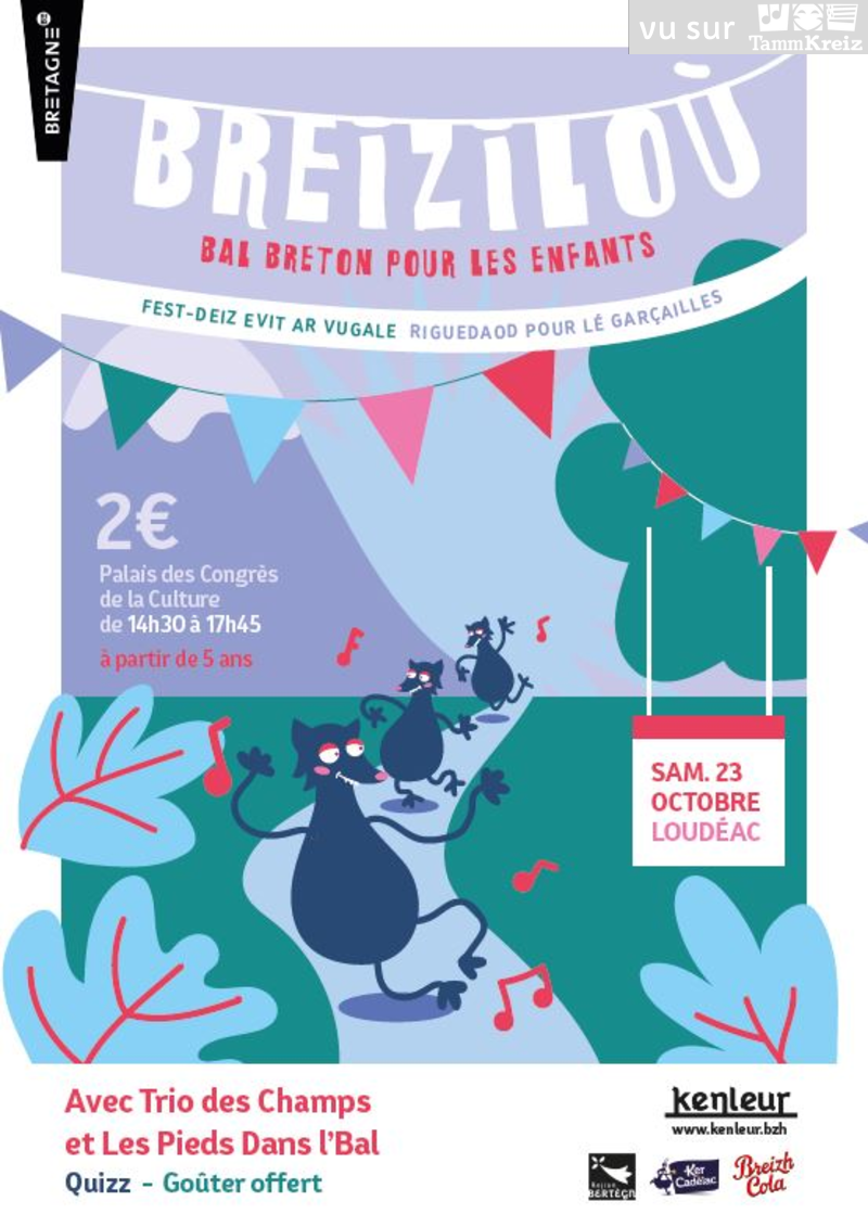 Bal des enfants à Loudéac