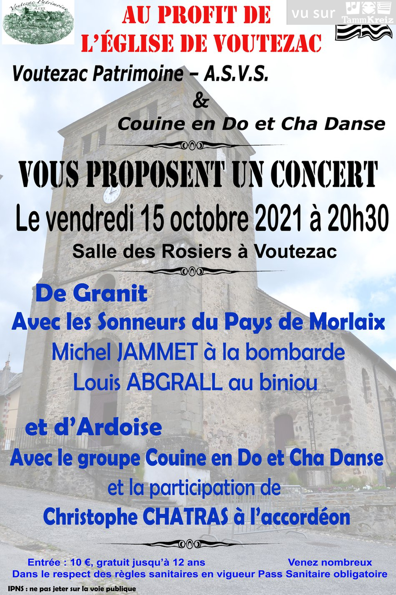 Concert à Voutezac