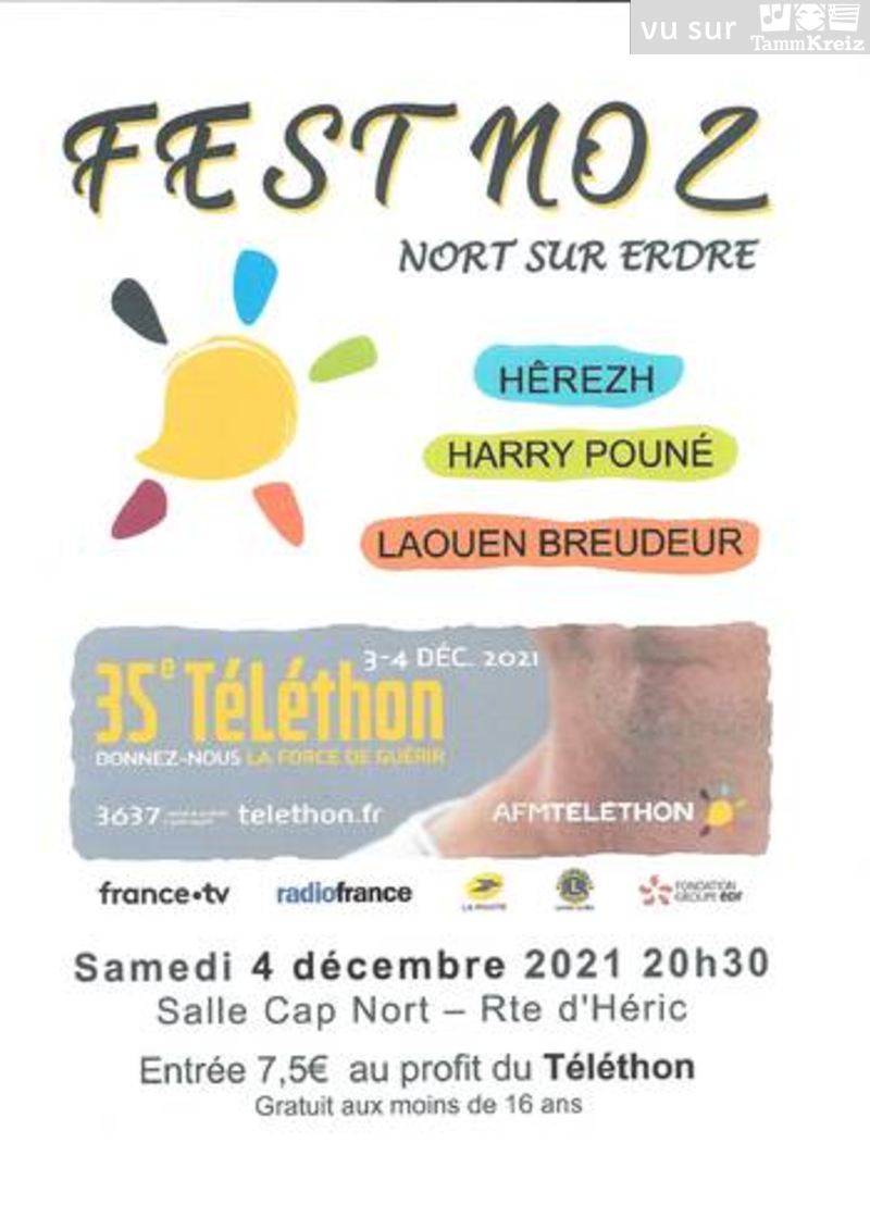 Fest Noz à Nort-sur-Erdre