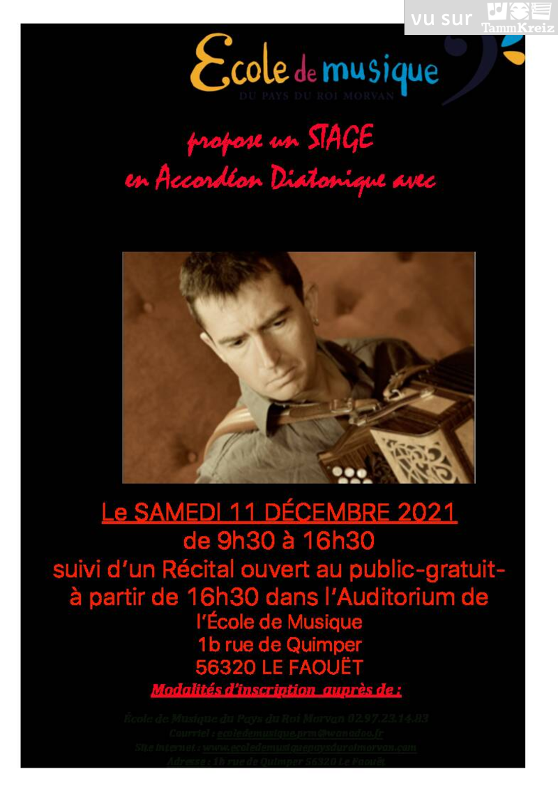 Stage à Le Faouët