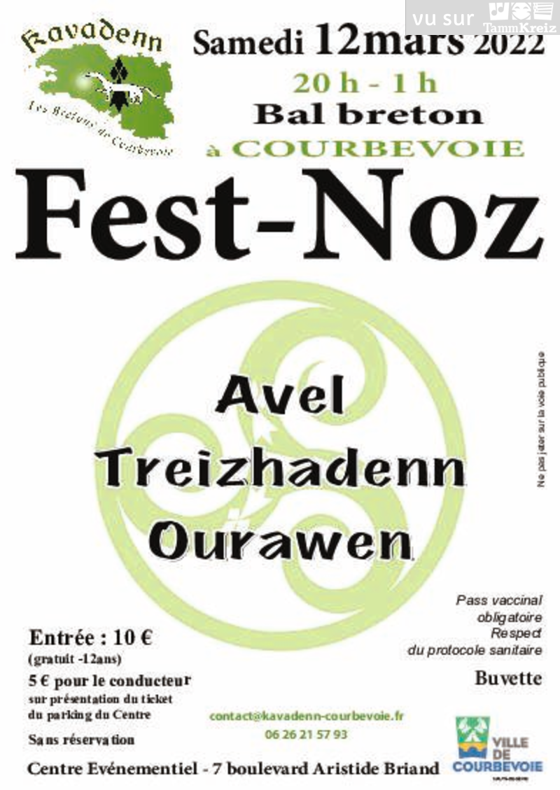 Fest Noz à Courbevoie