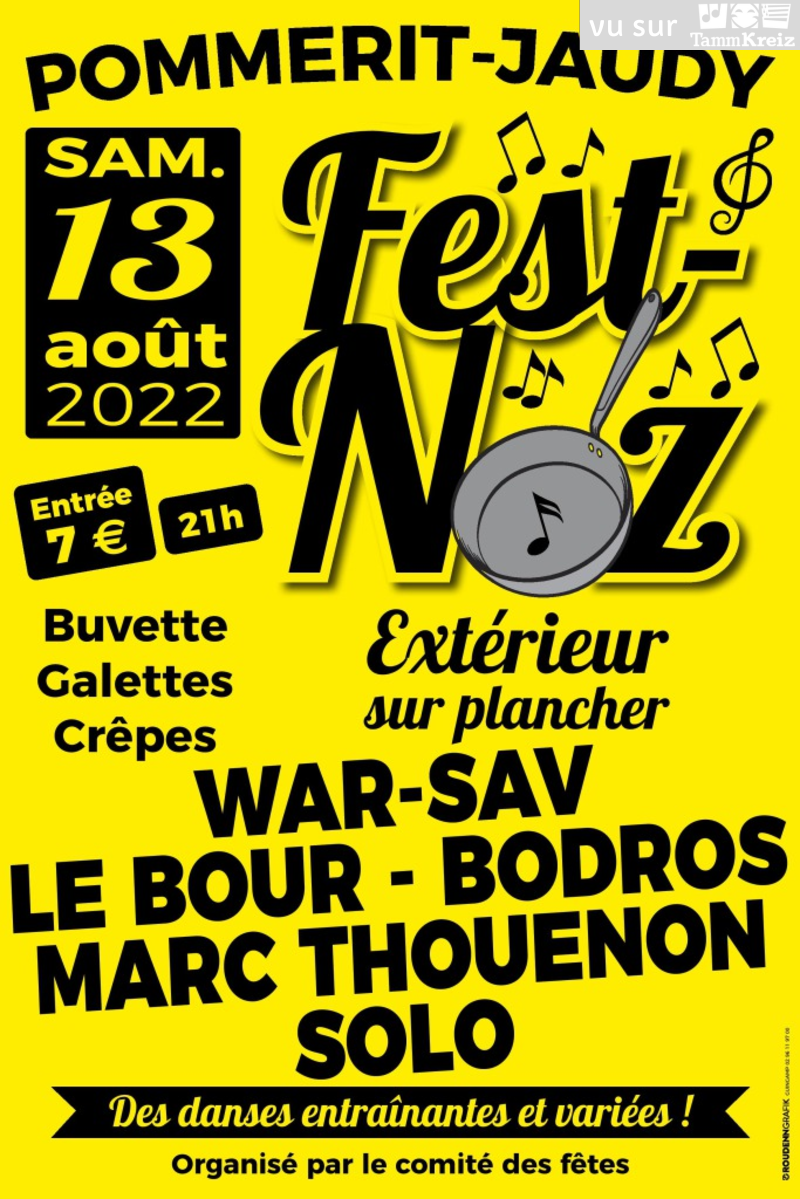 Fest Noz à Pommerit-Jaudy