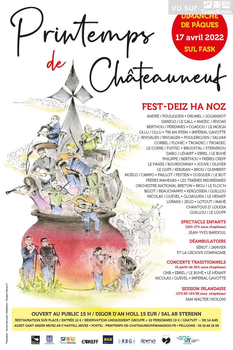 Fest-deiz ha noz à Chateauneuf-du-Faou