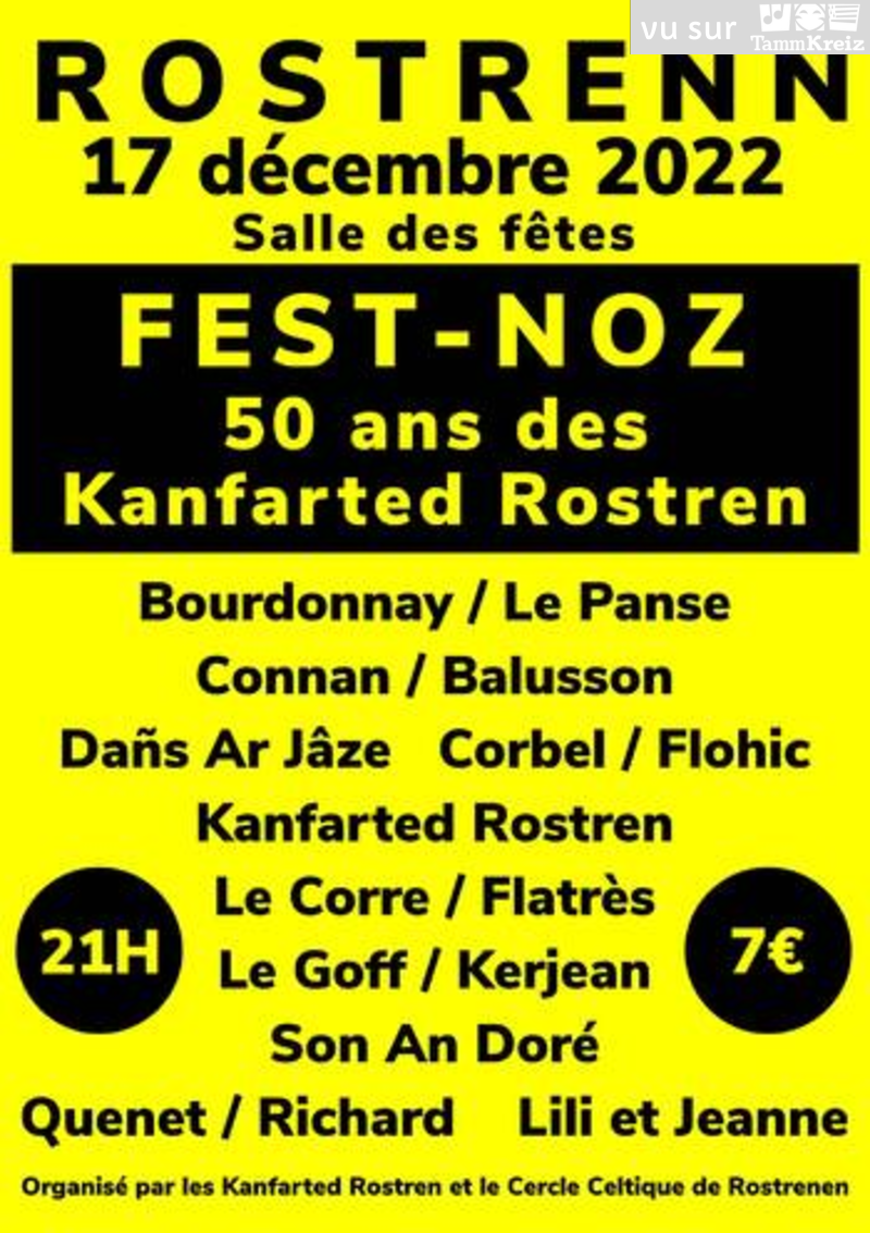 Fest Noz à Rostrenen