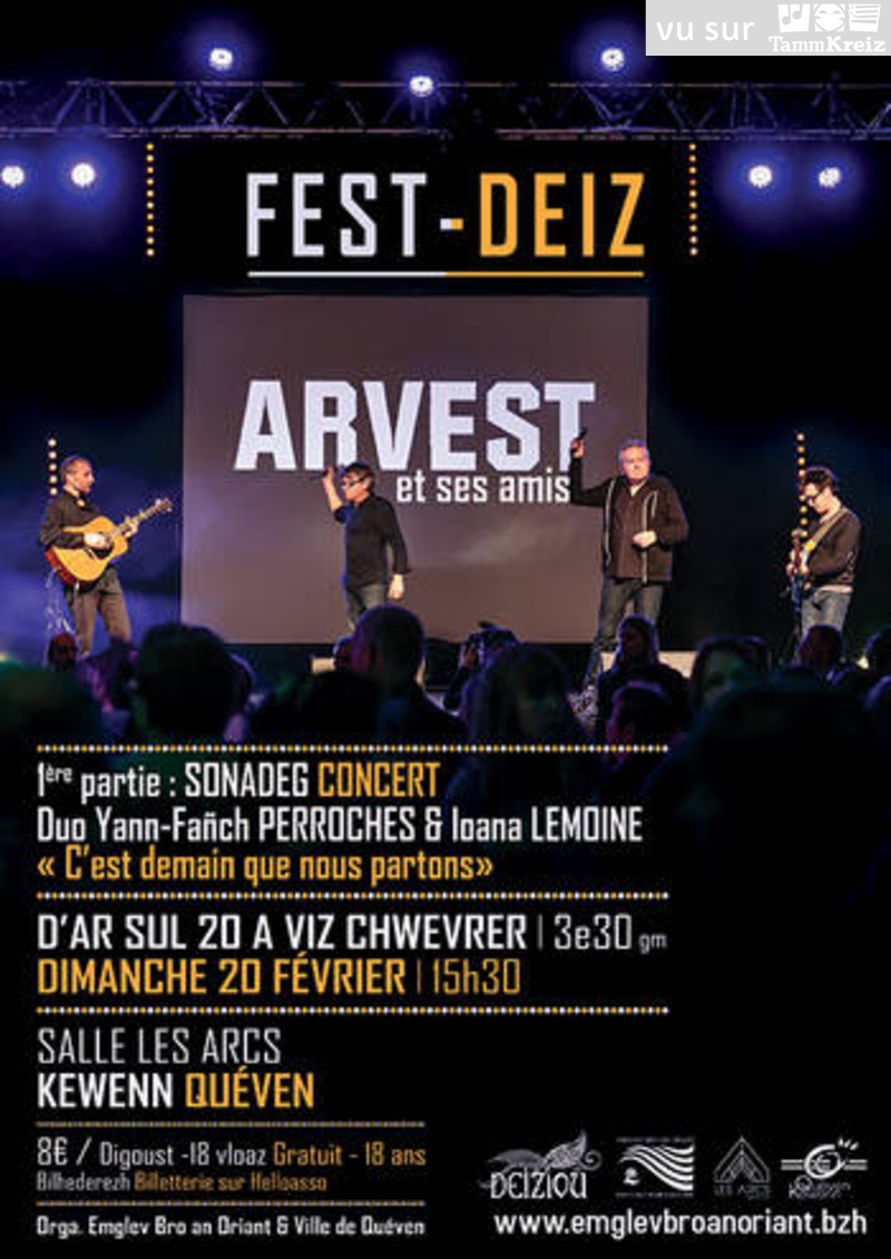 Concert et Fest-Deiz à Quéven