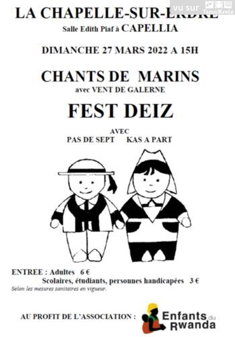 Concert et Fest-Deiz à La Chapelle-sur-Erdre