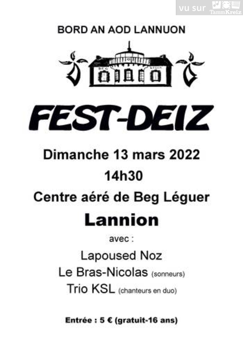 Fest Deiz&nbsp;à&nbsp;Lannion