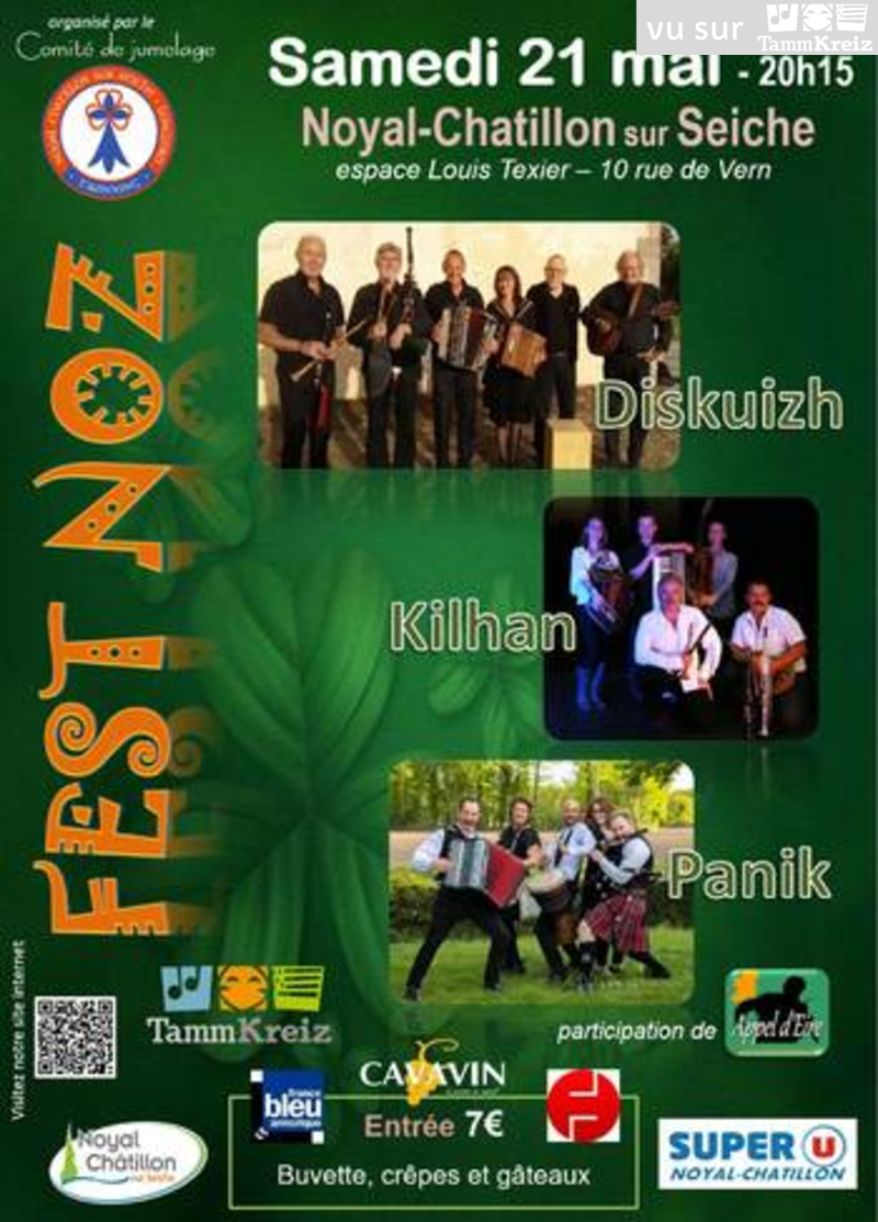 Fest Noz à Noyal-Chatillon-sur-Seiche