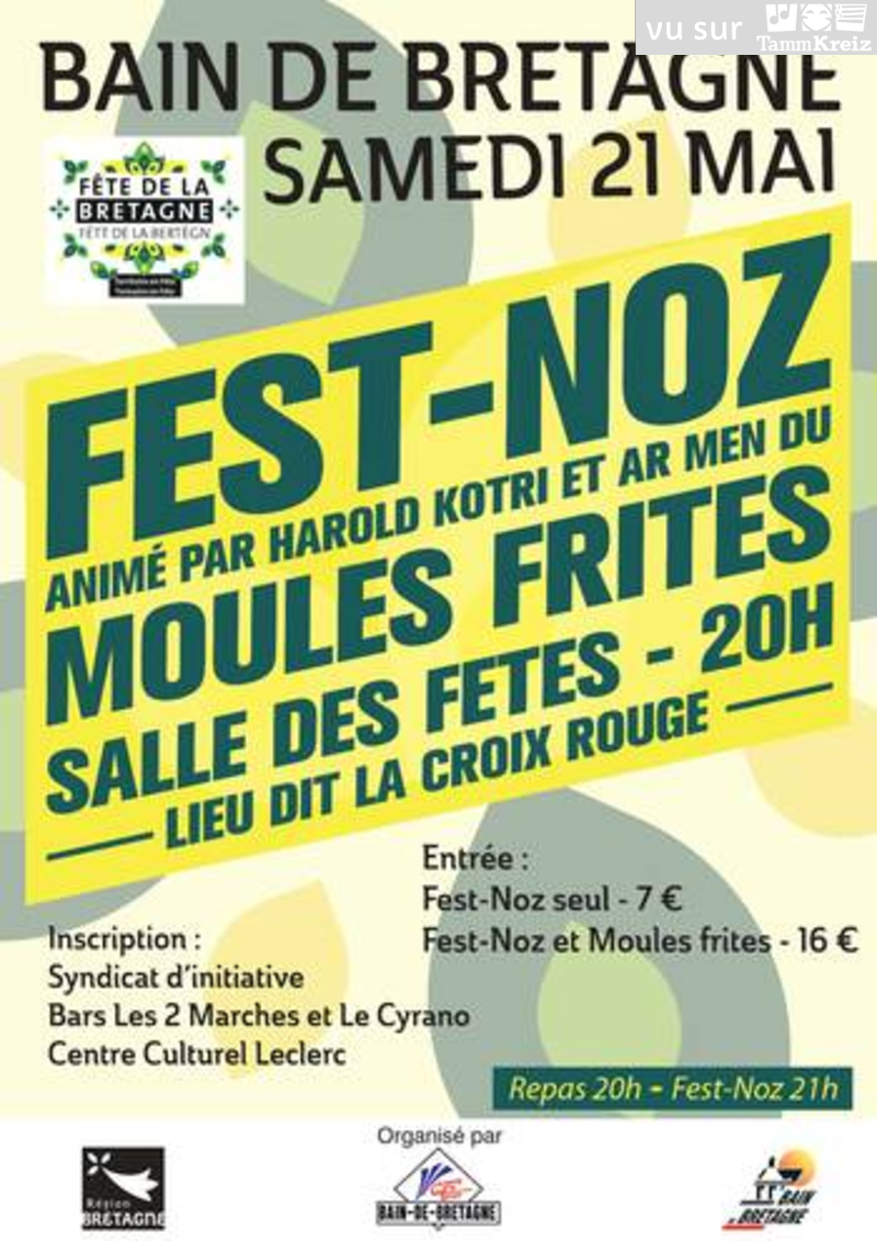 Fest Noz à Bain-de-Bretagne