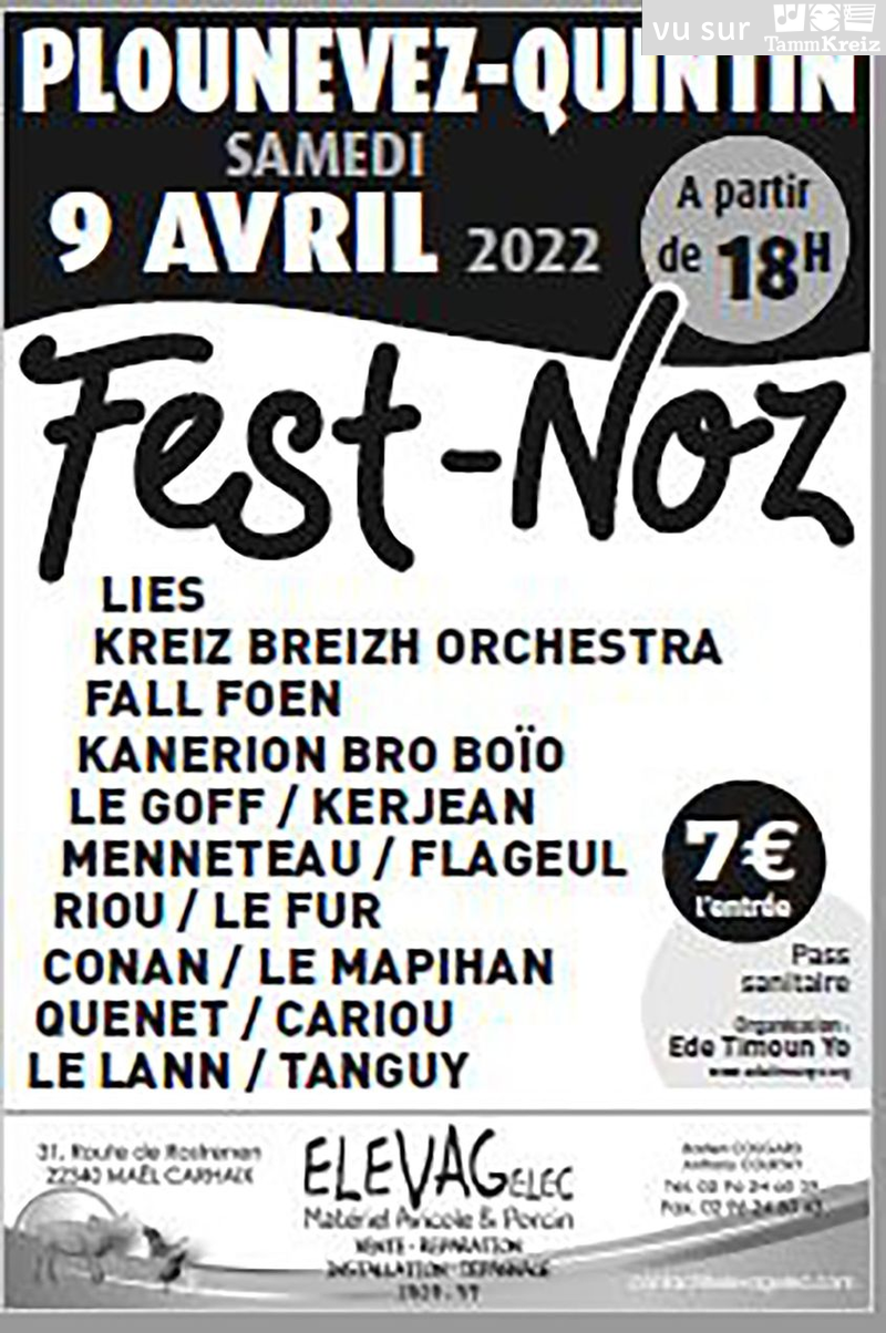 Fest Noz à Plounévez-Quintin
