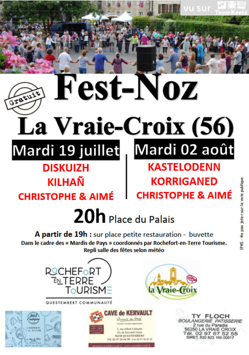 Fest Noz à La Vraie-Croix
