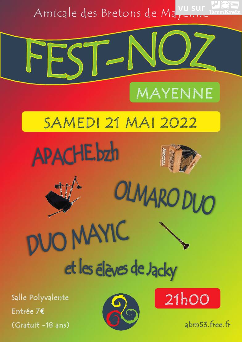 Fest Noz à Mayenne