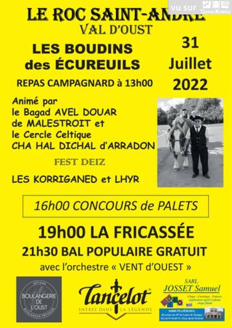 Concert et Fest-Deiz à Le Roc-Saint-André