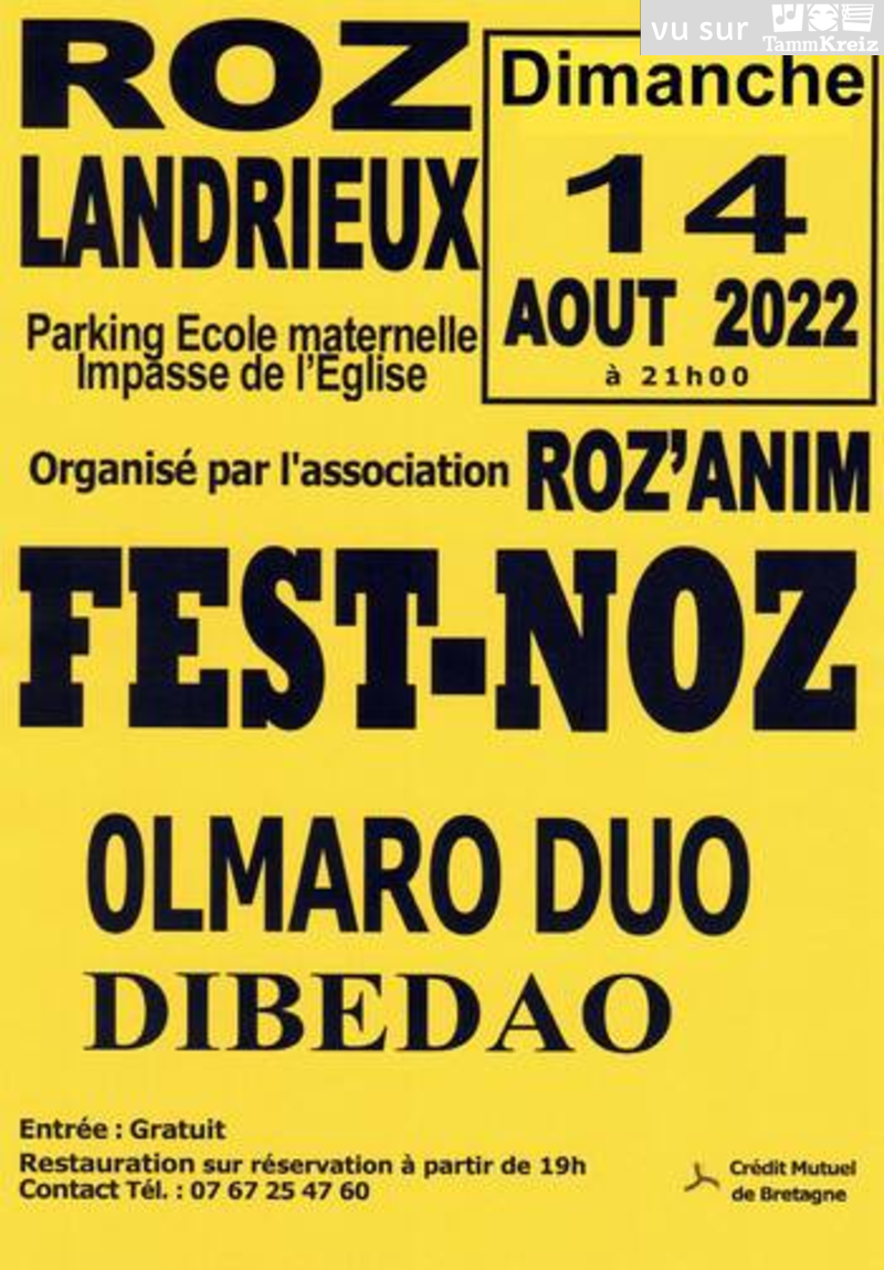 Fest Noz à Roz-Landrieux