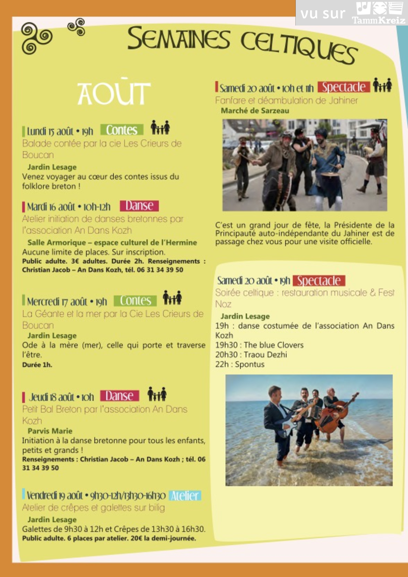 Spectacle et fest-noz&nbsp;à&nbsp;Sarzeau