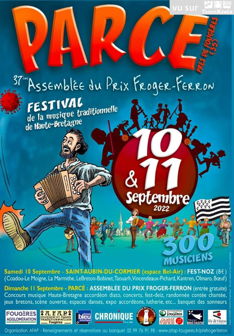 Fest Noz à Saint-Aubin-du-Cormier