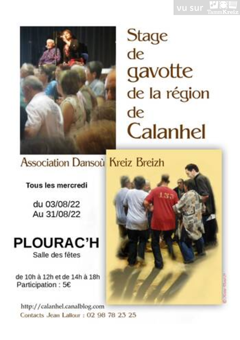 Stage à Plourac'h