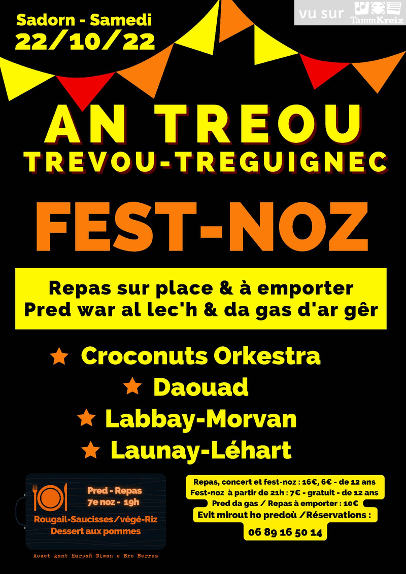 Fest Noz à Trévou-Tréguignec