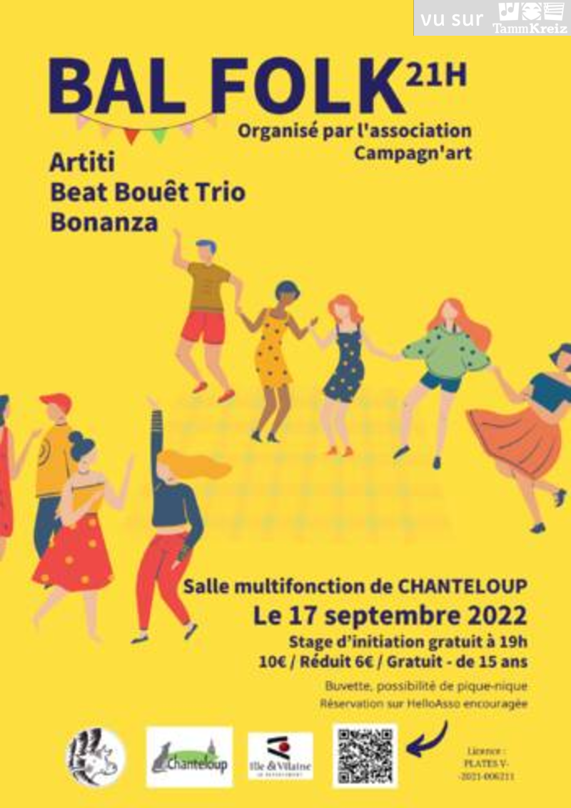 Fest-Noz/Bal folk à Chanteloup