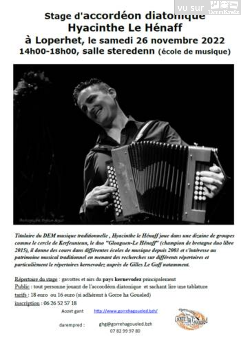 Stage à Loperhet